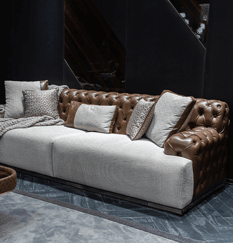 مبلمانِ استیلِ لوکس — Luxury Sofa Set