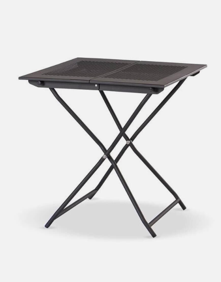 میزِ ناهارخوریِ تاشوِ فلزی — Folding Dining Table