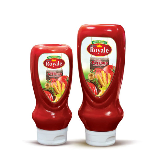 سس کچاپ گوجه‌فرنگی (پت فشاری) — Tomato Ketchup - Squeeze PET