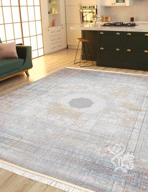 فرش ماشینی طرح ۵ — Machine-Woven Carpet Design 5