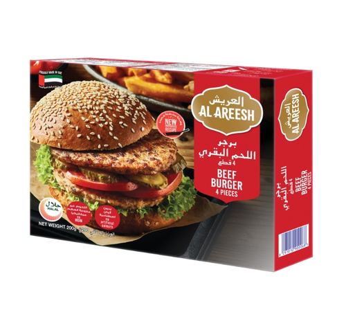 برگر گوشت الاریش — Al Areesh Beef Burger 200g