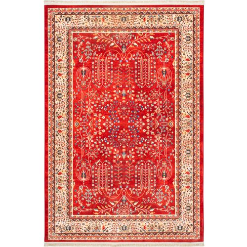 فرش کلاریس طرح سنتی زرشکی کد ۲۵CS۰۲۷۰ — Colaris Classic Zereshki 25CS0270