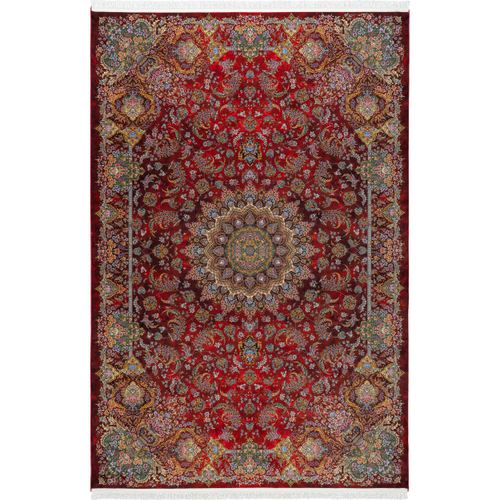 فرش کلاسیک اکریلیک ۱۵۰۰ شانه زرشکی — Acrylic Classic 1500 Reed Burgundy