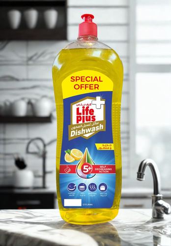 مایع ظرفشویی لایف پلاس — Life Plus Dishwash
